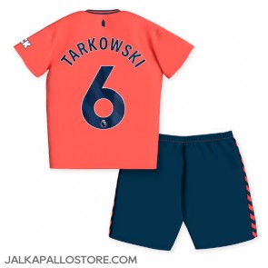 Everton James Tarkowski #6 Vieraspaita Lapsille 2023-24 Lyhythihainen (+ shortsit)